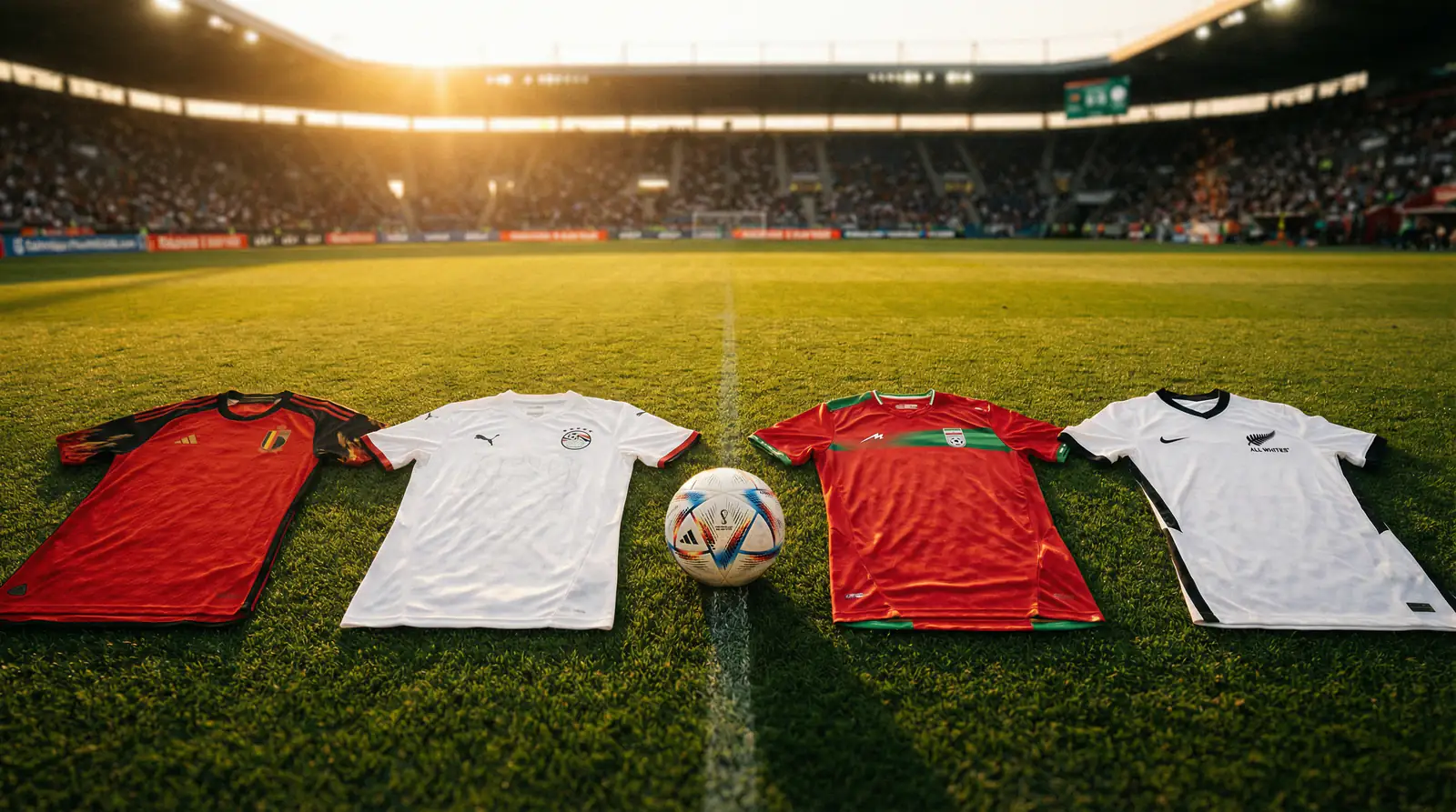 WM 2026 Grupp G mat Belsch, Ägypten, Iran an Neiséiland