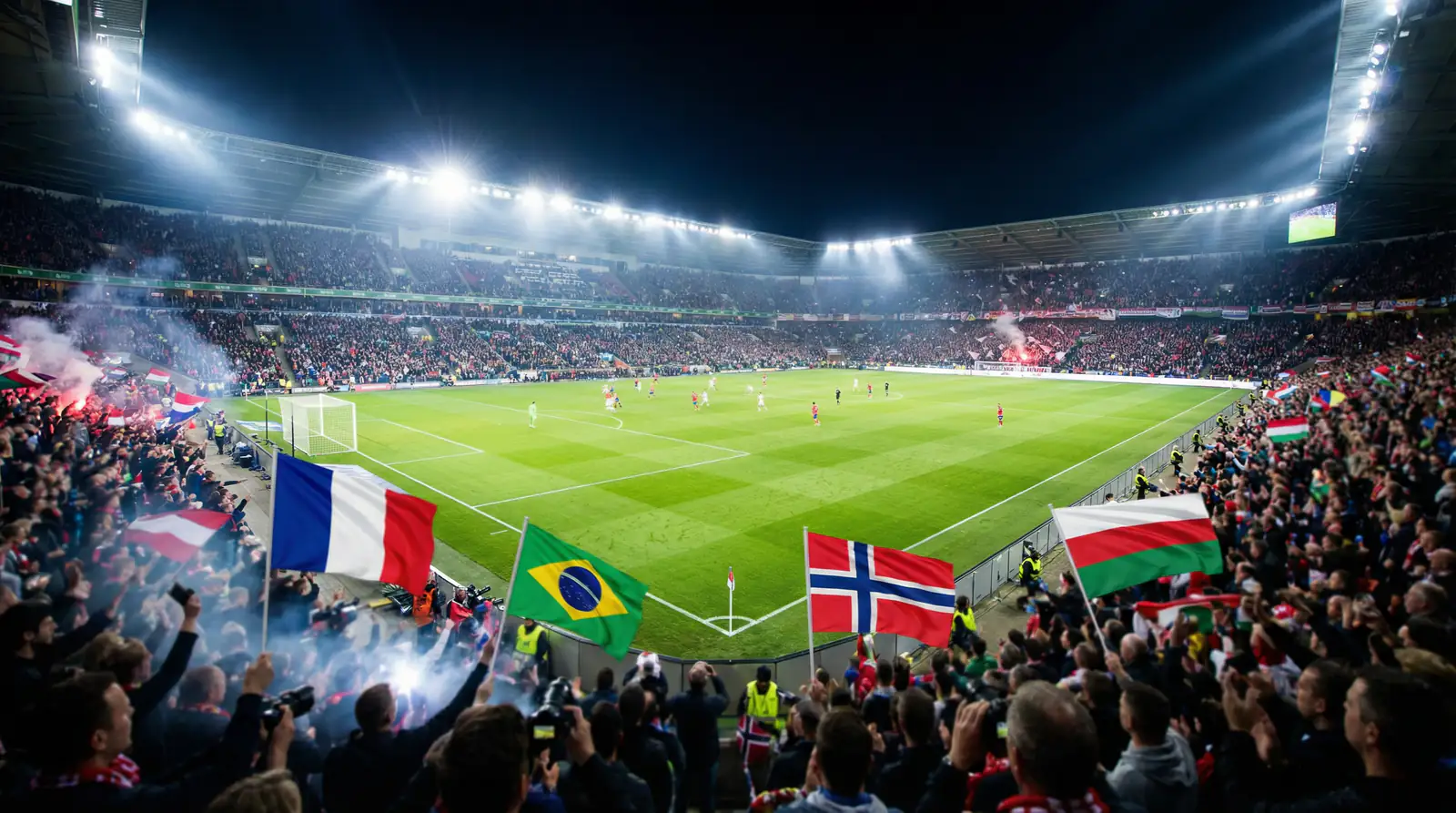 WM 2026 Grupp I mat Frankräich, Senegal, Norwegen an Irak