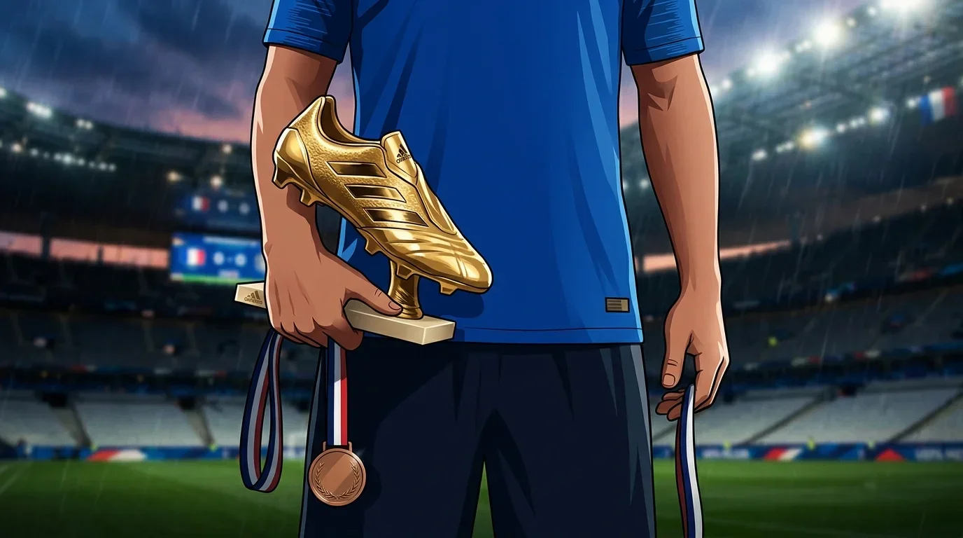 Mbappé mat 22 WM-Goler — Bronze-Final 2026 Rekord fir Frankräich